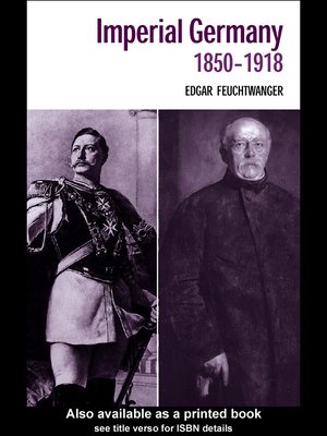 cover image of Imperial Germany 1850-1918